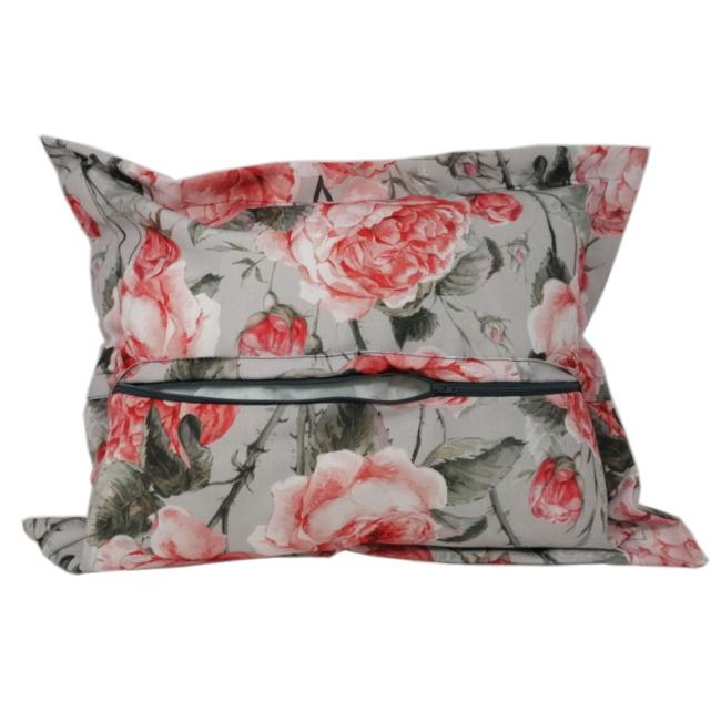 Kuschelkissen, 50 x 40 cm Stoff bedrückt, ein Paar